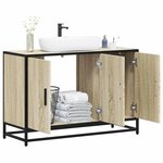 vidaXL Armoire de lavabo de salle de bain chêne sonoma 90x33x60 cm