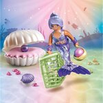 PLAYMOBIL 71502 - Sirène avec coquillage et perle