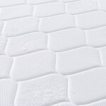 vidaXL Matelas à ressorts ensachés dureté moyenne 80x200 cm