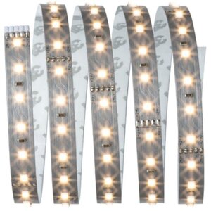 Kit ruban MaxLED 500 3m blanc chaud 20W 230/24V 36VA argent 2700K