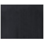 vidaXL Tapis rectangulaire noir 80x100 cm bambou