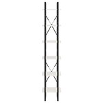 vidaXL Armoire haute Blanc 40x30x210 cm Bois de pin solide
