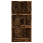 vidaXL Buffet chêne fumé 45x41x93 cm bois d'ingénierie