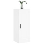 vidaXL Armoire murale blanc 34 5x34x90 cm bois d'ingénierie