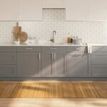 vidaXL Tapis rectangulaire naturel 80x1000 cm bambou