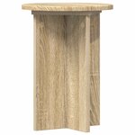 vidaXL Support de Plante 2 pièces Chêne Sonoma Ø29 5 x 40 cm