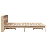 vidaXL Cadre de lit sans matelas 140x190 cm bois de pin massif