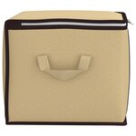 vidaXL Boîte de rangement avec fenêtre latérale transparente 6 Pièces