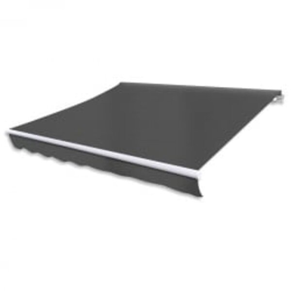 vidaXL Auvent pliable motorisé 600 cm Anthracite
