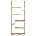 vidaXL Étagère séparatrice de pièce chêne sonoma 67x25x161 5 cm