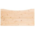 vidaXL Dessus de bureau 110x55x2 5 cm bois massif de pin