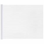 vidaXL Film pour fenêtre dépoli design à rayures 0 9x100 m PVC