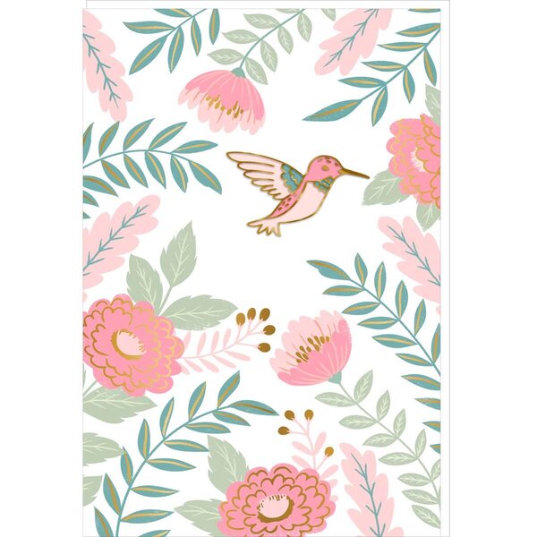 Carte Signature - Colibri & Fleurs - Draeger paris