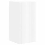 vidaXL Meuble TV mural 2 Pièces Blanc 30 x 31 x 60 cm Bois d'ingénierie