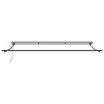 vidaXL Auvent Rétractable Rouge bordeaux 450x300 cm