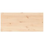 vidaXL Dessus de table 100x50x2 5 cm rectangulaire bois de pin massif