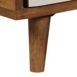 vidaXL Buffet 118 x 35 x 70 cm Bois solide de Sesham