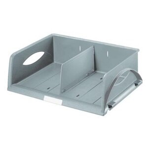 Corbeille à courrier Sorty A4/C4 à l'italienne Gris LEITZ