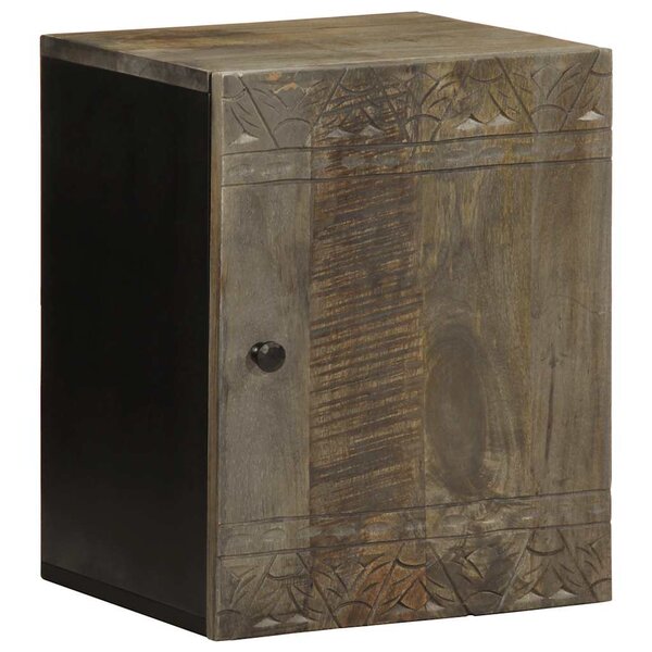 vidaXL Armoire de salle de bain murale 38x33x48cm bois massif manguier