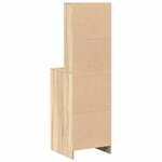 vidaXL Haut Armoire Chêne Sonoma 40 x 40 5 x 135 cm Bois d'ingénierie