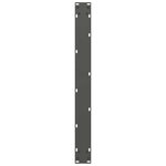 vidaXL Pieds de table à manger en U 2 pièces Anthracite 90 x (72-73) cm Acier