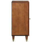 vidaXL Buffet Marron 40 x 33.5 x 75 cm Bois de manguier massif