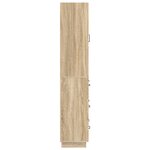 vidaXL Ensemble de Meubles 2 Pièces Chêne Sonoma 66 x 34 5 x 87 cm