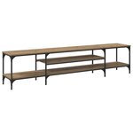 vidaXL Meuble TV Chêne artisanal 201 x 35 x 45 cm