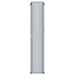 vidaXL Auvent latéral rétractable Marron 220x600 cm