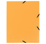 Chemise à élastique 3 rabats Polypropylène 4/10e Opaque Eco - A4 - Jaune EXACOMPTA