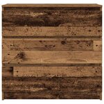 vidaXL Buffet vieux bois 80x35x76 cm bois d'ingénierie