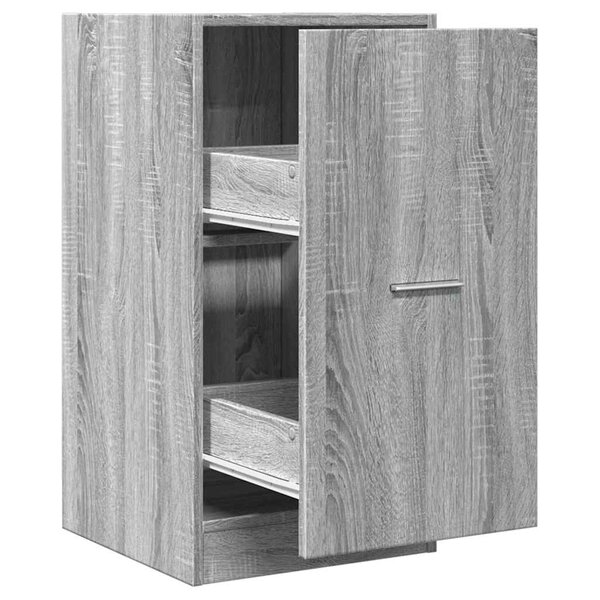 vidaXL Armoire apothicaire sonoma gris 40x41x77 5 cm bois d'ingénierie