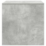 vidaXL Tables gigognes 3 Pièces Gris béton Aggloméré