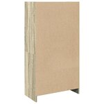 vidaXL Bibliothèque chêne sonoma 57x28 5x107 5 cm bois d'ingénierie