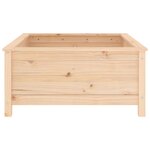 vidaXL Jardinière 82 5x82 5x39 cm bois de pin massif
