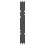 vidaXL Pieds de table basse en forme de V  2 pièces  anthracite  50 x (42-43 3) cm  acier