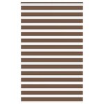 vidaXL Store zèbre marron 150x230cm largeur du tissu 145 9cm polyester
