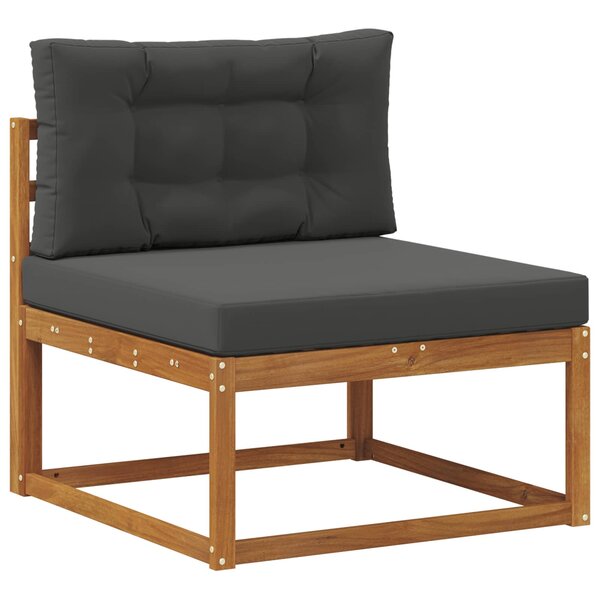 vidaXL Sofa de milieu extérieur Naturel