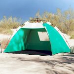vidaXL Tente de plage 2 personnes libération rapide imperméable