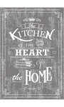 Tapis de cuisine KITCHEN 50 x 80 cm - Gris