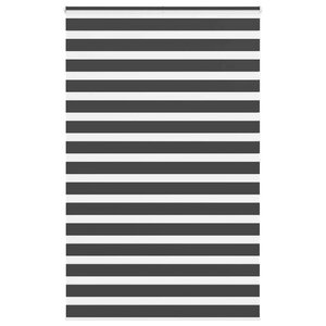 vidaXL Store zèbre noir 150x200 cm largeur du tissu 145 9 cm polyester