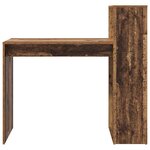 vidaXL Bureau Bois ancien 108 x 55 x 103 5 cm Bois d'ingénierie