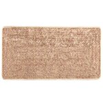 vidaXL Coureur de Tapis MARSA Jaune 100 x 150 cm Polyester et PVC