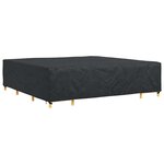 vidaXL Housse pour mobilier d'extérieur Noir 300 x 300 x 70 cm 420D