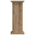 vidaXL Support pour plantes 33x33x80 cm bois d'ingénierie
