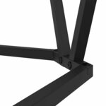 vidaXL Table basse Chêne fumé 80x80x45 cm Bois reconstitué