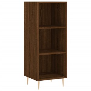 vidaXL Buffet chêne marron 34 5x32 5x90 cm bois d'ingénierie