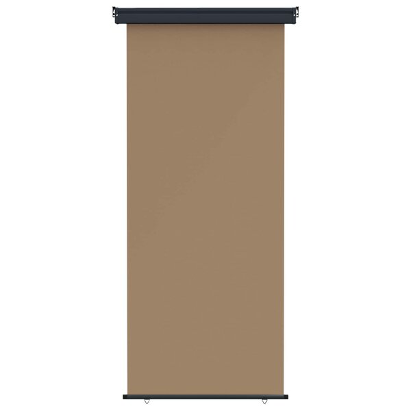vidaXL Store latéral de balcon 80 x 250 cm 100  polyester fer acier