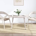 vidaXL Dessus de table blanc 100x50x2 5 cm bois de pin massif