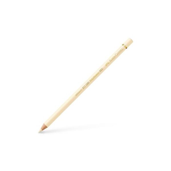 Crayon de couleur Polychromos jaune ivoire x 6 FABER-CASTELL